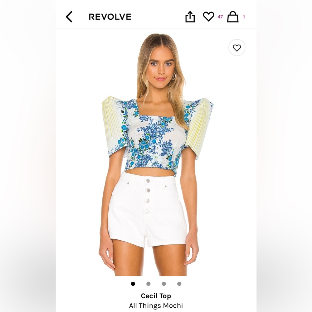 NWT All Things Mochi Cecil Top Purchased Revolve.com